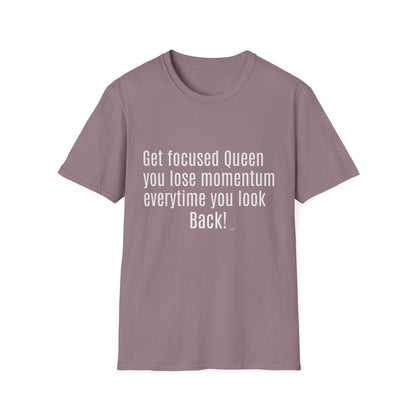 Queen Unisex Softstyle T-Shirt - Empowering Graphic Tee for Women