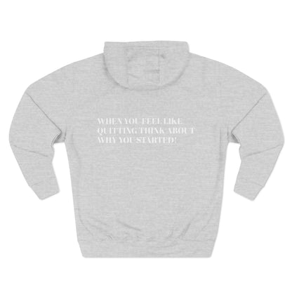 Inspirational Success Key Fleece Hoodie - Motivational Quote