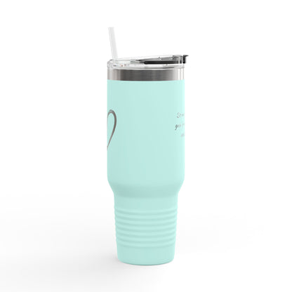 Inspirational Insulated Travel Mug - 40oz, Perfect for Adventurers & Daily Motivation