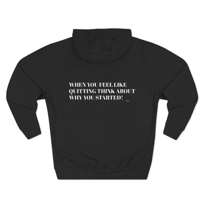 Inspirational Success Key Fleece Hoodie - Motivational Quote