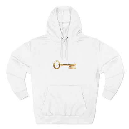 Inspirational Success Key Fleece Hoodie - Motivational Quote